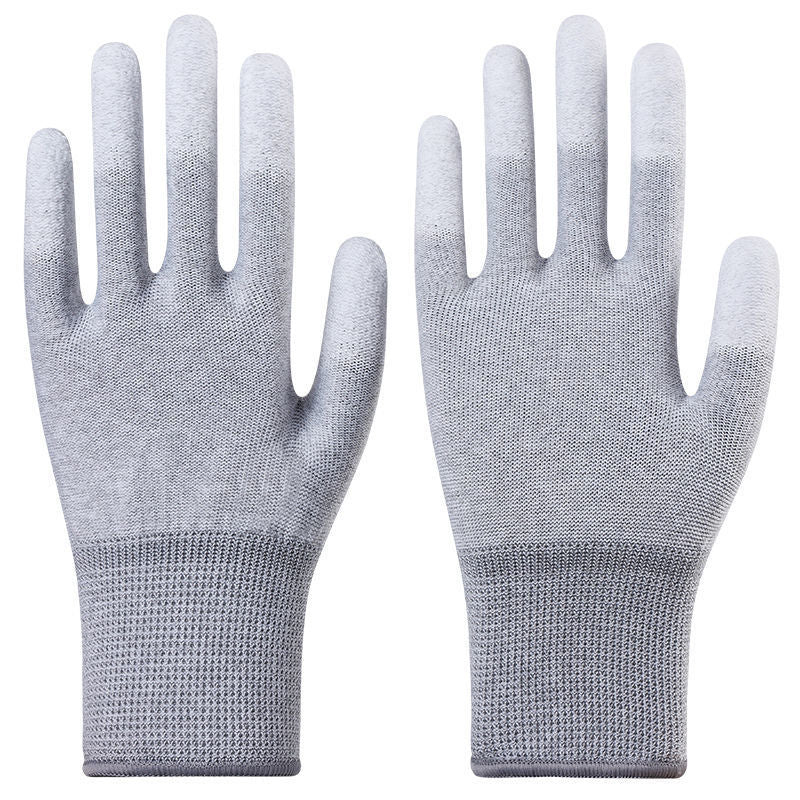Gloves White Dust-free Electronics Factory Anti-static Coating Labor Protection