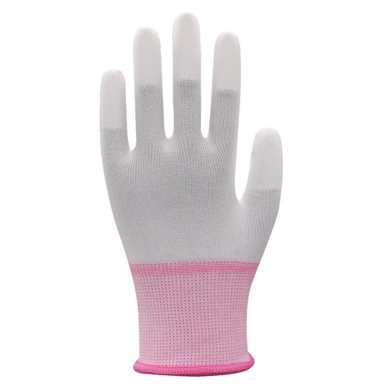 Gloves White Dust-free Electronics Factory Anti-static Coating Labor Protection
