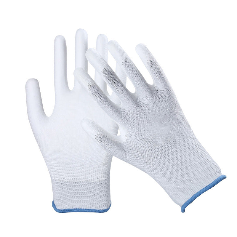 Gloves White Dust-free Electronics Factory Anti-static Coating Labor Protection