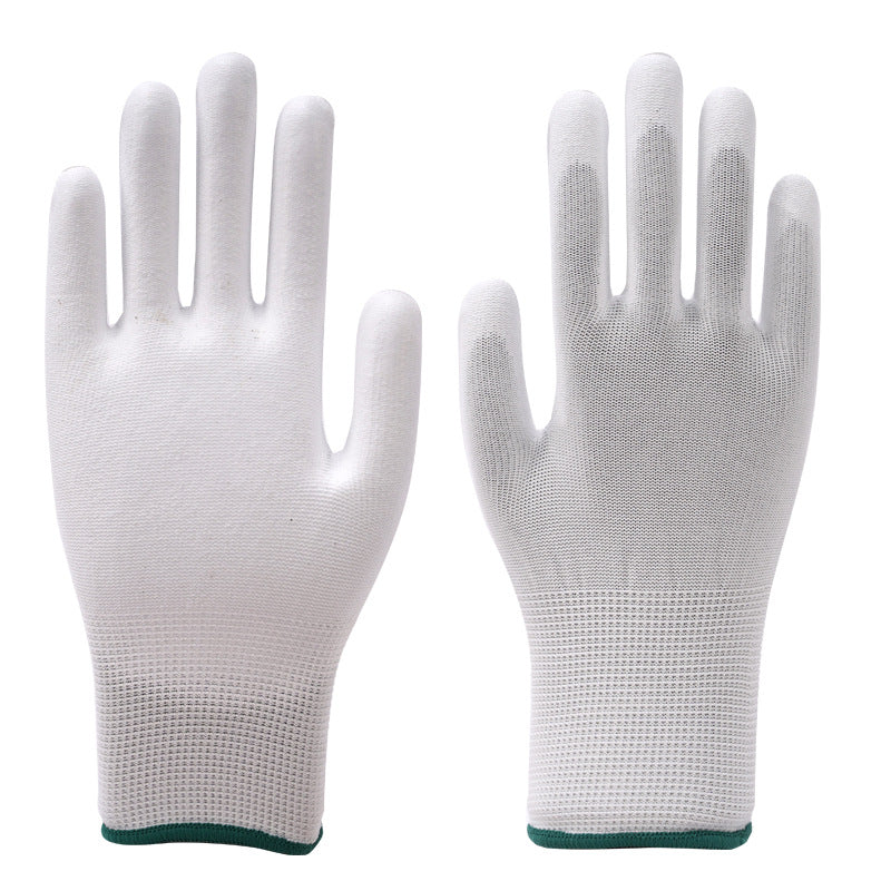 Gloves White Dust-free Electronics Factory Anti-static Coating Labor Protection